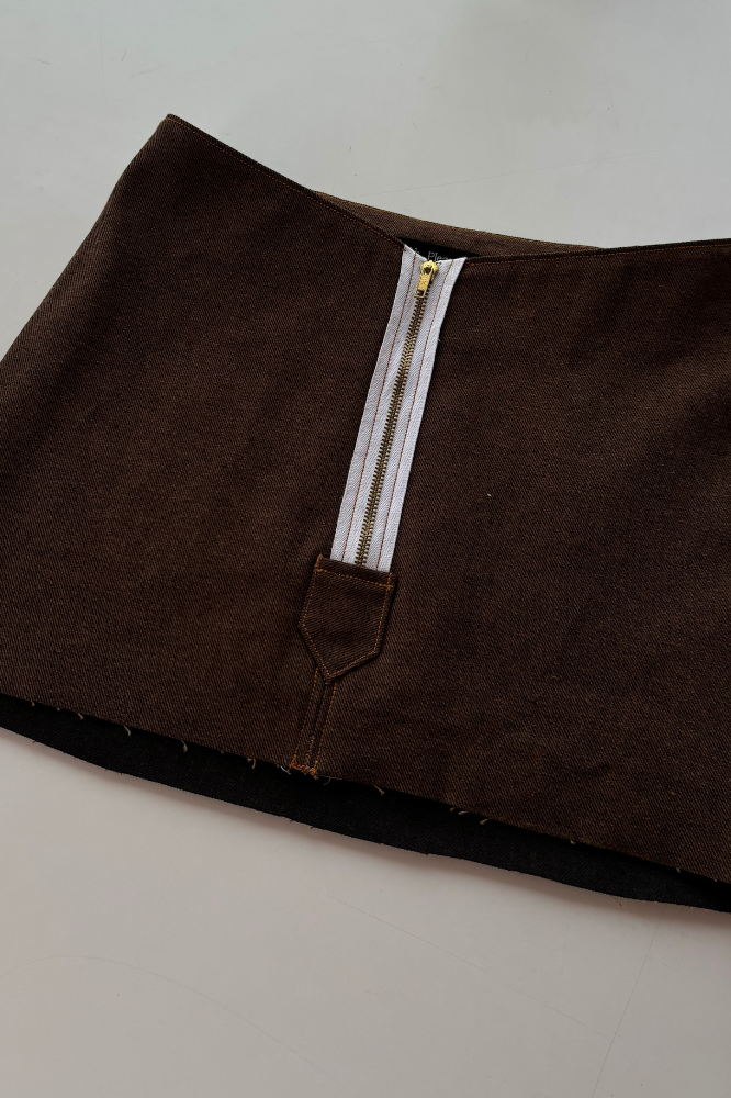 HANDMADE DENIM SKIRT