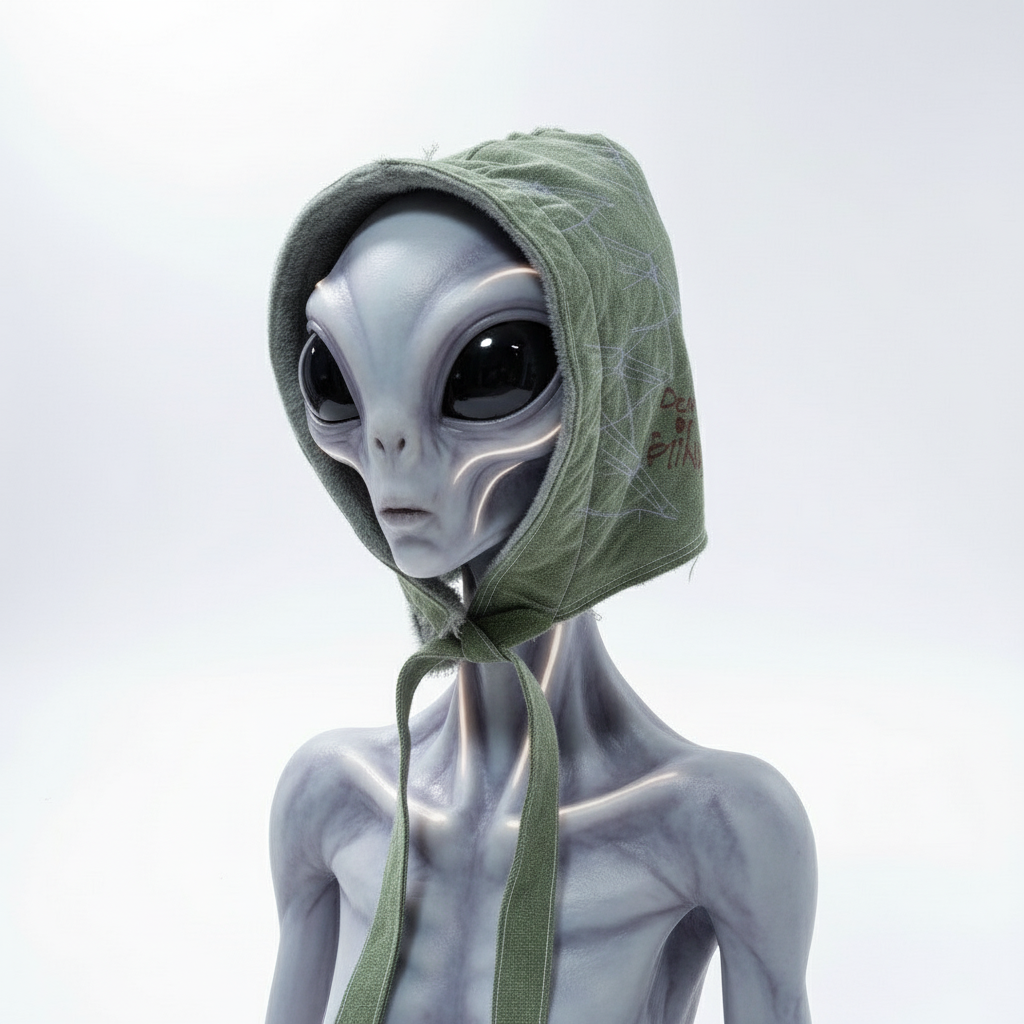 Handcrafted Denim Hood — Limited Edition.