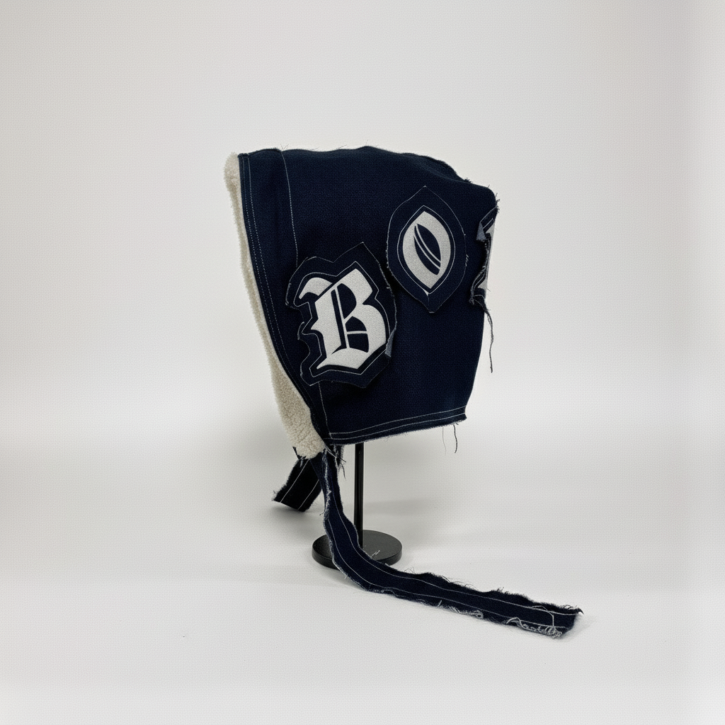 Handcrafted Denim Hood — Limited Edition.